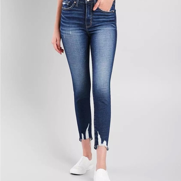 BKE Women's Faded Blue Skinny Jeans - Picture 5 of 5